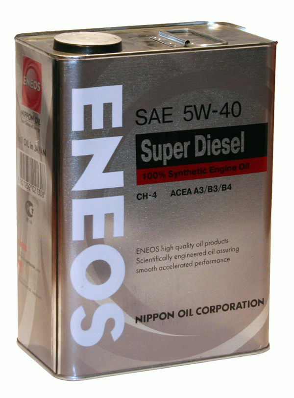 Масло моторное для дизеля с турбонаддувом. Масло ениос 5 w 40 синтетика. Моторное масло ENEOS super Diesel Ch-4 5w-40 4 л. ENEOS Ch 5w40 Synthetic. ENEOS Ch-4 Synthetic 5w40.
